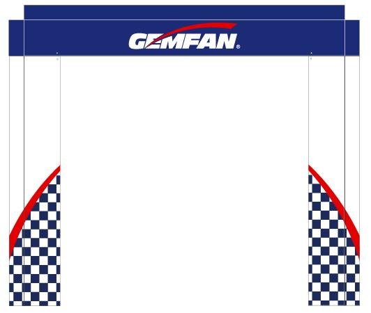 Gemfan152*152CM 5X5FT FPV Race - Drone Racing Flag review and price